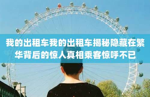 我的出租车我的出租车揭秘隐藏在繁华背后的惊人真相乘客惊呼不已
