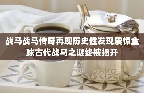 战马战马传奇再现历史性发现震惊全球古代战马之谜终被揭开