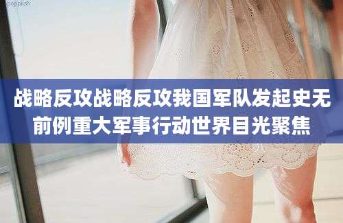 战略反攻战略反攻我国军队发起史无前例重大军事行动世界目光聚焦