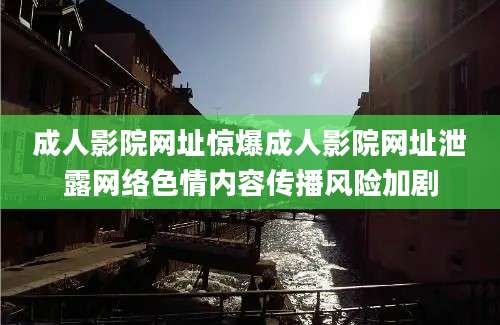 成人影院网址惊爆成人影院网址泄露网络色情内容传播风险加剧