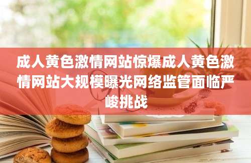成人黄色激情网站惊爆成人黄色激情网站大规模曝光网络监管面临严峻挑战