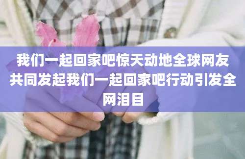 我们一起回家吧惊天动地全球网友共同发起我们一起回家吧行动引发全网泪目