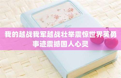 我的越战我军越战壮举震惊世界英勇事迹震撼国人心灵